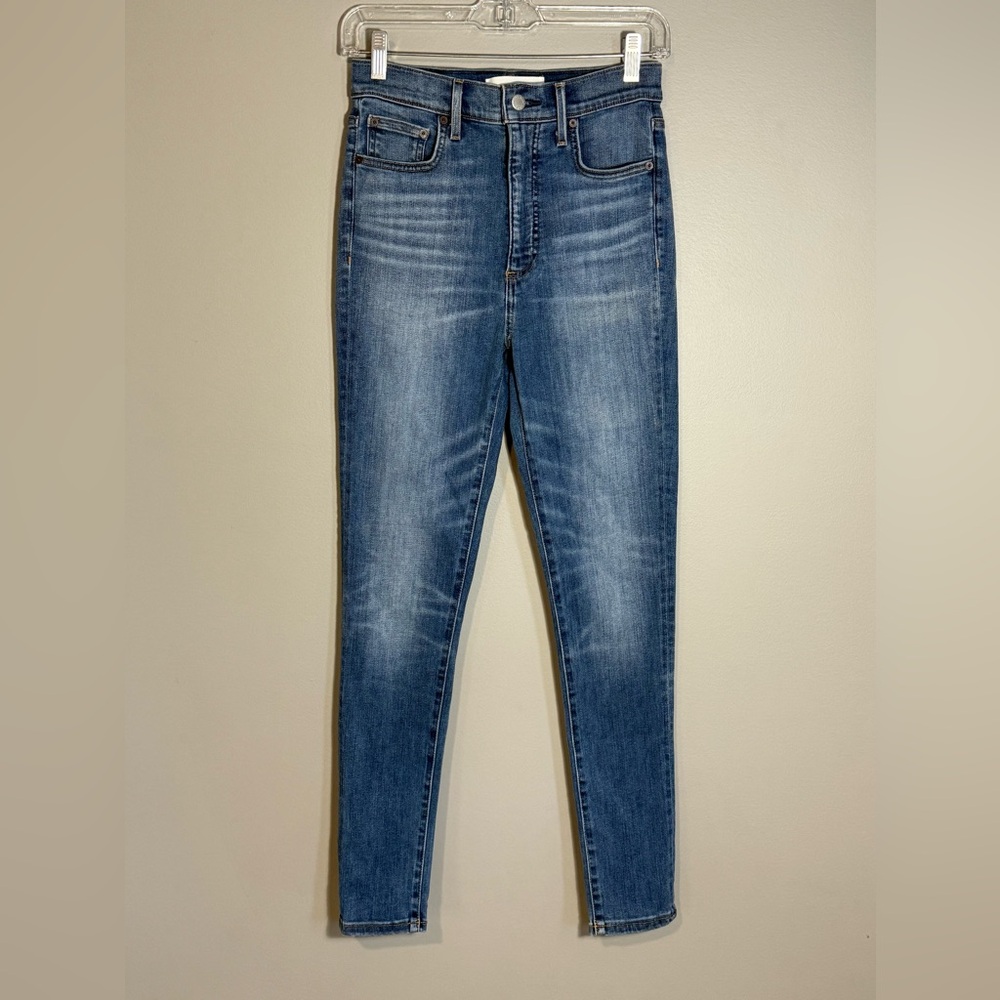 Aritzia Denim Forum The Lola High Rise Skinny Jeans 27